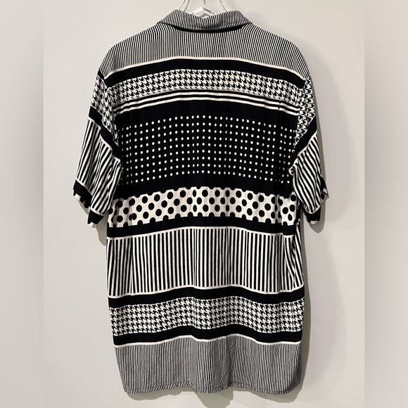 SOSTANZA Vintage Button Down Shirt Size Large - Picture 6 of 6